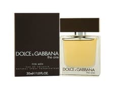 Image of DOLCE & GABBANA THE ONE FOR MEN 30ML EAU DE TOILETTE SPRAY BRAND NEW & SEALED