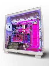 Image of WATERCOOLED GAMING PC VIXIA CUSTOM RTX 4070TI SUPER INTEL I7 14700K NVME 2TB
