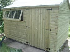 Image of Apex Shed 10x8 19mm T&G Tanalised