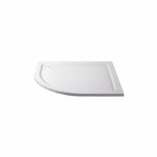 Image of 1200x800mm Left Hand Offset Quadrant Shower Tray 45mm - White Acry UNBD1280LQ100