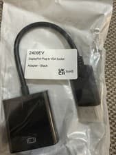 Image of DisplayPort Display Port (DP) to VGA Adapter, 1080P Full HD Converter UK