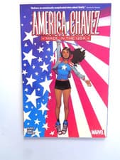 Image of AMERICA CHAVEZ MADE IN THE USA GRAPHIC NOVEL Paperback Collects 5 Part Series