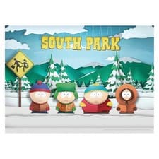 Image of South Park Paper Bus Stop 1000 Piece Jigsaw Puzzle