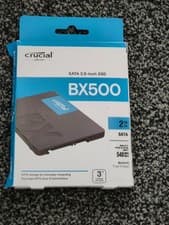 Image of Crucial BX500 2TB 3D SATA 2.5-inch SSD Computer CT2000BX500SSD1 Brand New Boxed