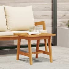 Image of WALPLUS Side Table 45x45x40 cm Solid Acacia Wood