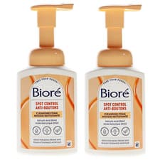 Image of 2x Biore Spot Control Anti-Boutons Cleansing Foam 200ml