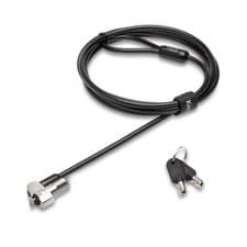 Image of Kensington NanoSaver Keyed Security Cable Lock for Laptops and Noteboooks, Black
