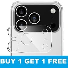 Image of 2PACK Tempered Glass CAMERA LENS Protector for iPhone 17 16 15 14 13 12 Pro Max