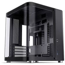 Image of Jonsbo TK-1 Black Microtower PC case Tempered Glass Black