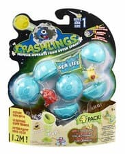 Image of Crashlings 4 Pack - Series 1 Sea Life Crashlings  4 Figures and 4 Meteors (z47)