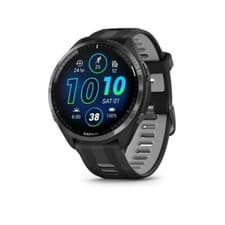 Image of Garmin Forerunner 965 35.5 mm Black Case Silicone Band - (010-02809-12)