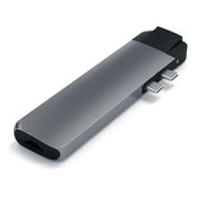Image of Satechi ST-TCPHEM Alu Type-C Pro Hub w/ Ethernet