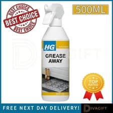 Image of HG GREASE AWAY DEGREASER SPRAY 500ML FOR SIMPLE SAFE KITCHEN COUNTERS CLEANING