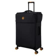 Image of it Luggage Simultaneous 8 Wheel Large 79cm Suitcase TSA Lock Black