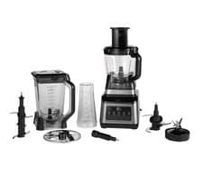 Image of Ninja 3-in-1 Food Processor & Blender  Blend, 1.8L Bowl, 2.1L Jug, 700ml Cup