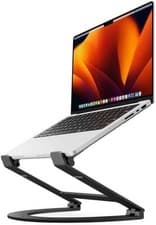 Image of Twelve South Curve Flex Ergonomic Height & Angle Adjustable Aluminum Laptop