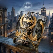 Image of Batman 87Th Anniversary Whiskey Glass