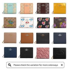 Image of COACH Women's Snap Bifold Wallet