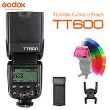 Image of Godox TT600 Thinklite Flash High-Speed TTL Camera Flash Light Speedlite for DSLR