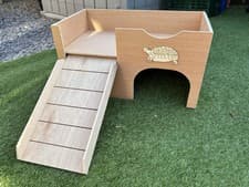 Image of Tortoise House/castle Shelter Hide (wide Ramp And Opening) Fully Assembled