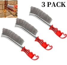 Image of 3PC Heavy Duty Wire Hand Brush Stainless Steel Bristles Rust Paint Metal Removal