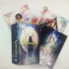 Image of Spellcasting Oracle Cards : A 48-Card Deck and Guidebook by Flavia Peters NEW