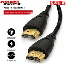 Image of HDMI Cable 4K 2.0 Ultra HD Lead 60Hz Short Long 0.5m 1m 1.5m 6ft 2m 3m 5m 10m 