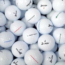Image of Srixon Golf Balls Grade A Choose Model White Coloured Lake Balls 12 Ball Pack
