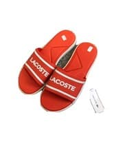 Image of Lacoste Ladies Sliders Brand New Uk 4 original