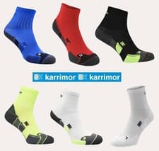 Image of 2 PACK MEN'S KARRIMOR SPORTS RUNNING BREATHABLE DRI SKIN SOCKS MEN'S SIZE 7-11
