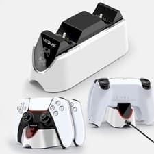 Image of For PS5 DualSense Controller Charger Stand Charging Station Dock PlayStation 5