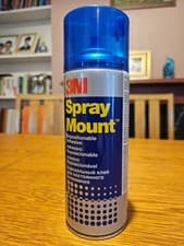 Image of 3M Spray Mount Repositionable Adhesive Spray Can CFC Free Non Staining - 400ml