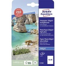 Image of Avery-Zweckform C2560 Photo paper 13x18cm 250g/m² 50 sheets High-lustre