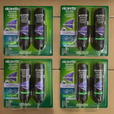 Image of Nicorette Quickmist Mouthspray Freshmint Duo 2 ⨯150 Sprays (Pack of 4)