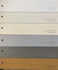 Image of  FAUX WOOD WOODEN VENETIAN BLINDS  MADE TO MEASURE   CHILD SAFE  WATERPROOF