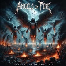 Image of ANGELS ON FIRE (SATAN'S HOST): FALLING FROM THE SKY - CD SEALED