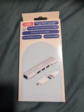 Image of LOGIK L3HBEC23 4-port USB Hub, please read description , New