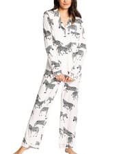 Image of Chelsea Peers Pyjama Set Jersey Womens Nightwear CWNOS05RZBA02