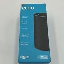 Image of Amazon Echo 2nd Gen Alexa Smart Stereo Speaker Charcoal Black - (NEW SEALED)