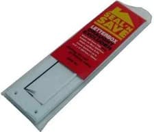 Image of SEAL N SAVE LETTERBOX DRAUGHT EXCLUDER WITH COVER FLAP