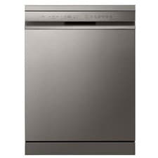 Image of LG Freestanding Dishwasher - QuadWash; C-Rated - Silver DF355FP