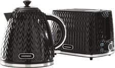 Image of Daewoo Argyle SDA1829 1.7 Litre 3kw Jug Kettle and 2 Slice Toaster All In One Ki