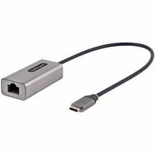Image of Startech Usb-C To Ethernet Adapter 10/100/1000 Mbps Gigabit Network Adapter Asix