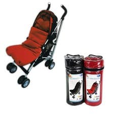 Image of UNIVERSAL FOOTMUFF FIT BUGGY PUSHCHAIR STROLLER PRAM COSY TOES FLEECE LINING