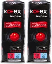 Image of Kotex Maxi Night Time Maxi Pads 10 Pack X 2