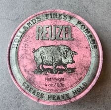 Image of Reuzel Pink Heavy Hold Grease Pomade 4oz / 113g Large Size - Brand New