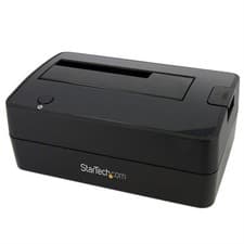 Image of StarTech Single Bay USB 3.0 to SATA Hard Drive Docking Station USB 3.0 (5 Gbp...