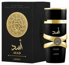 Image of Asad Eau De Parfum 100ml by Lattafa For men Woody Amber Vanilla Scent*