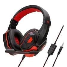 Image of Wired Ps4/ps5/xbox/smartphone/pc Headset Gaming Headset 120° Adjustable Gamer He