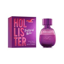 Image of Hollister Festival Nite For Her Eau de Parfum Spray 100ml Fragrance | Free P&P